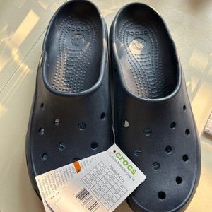 Navy Crocs